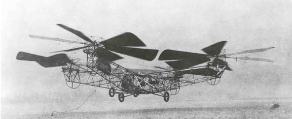 El helicóptero de Bothezat en McCook Field, 21 de febrero de 1923. National Park Service / Edison National Historic Site. Dominio público en EE. UU. El helicóptero de Bothezat en McCook Field, 21 de febrero de 1923. National Park Service / Edison National Historic Site. Dominio público en EE. UU.